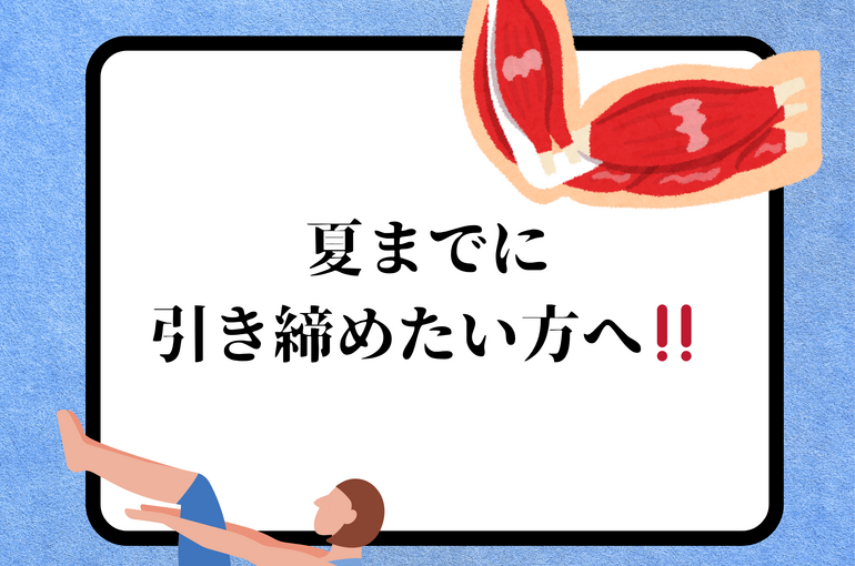 脂肪を削れ！ 夏を掴め！！！